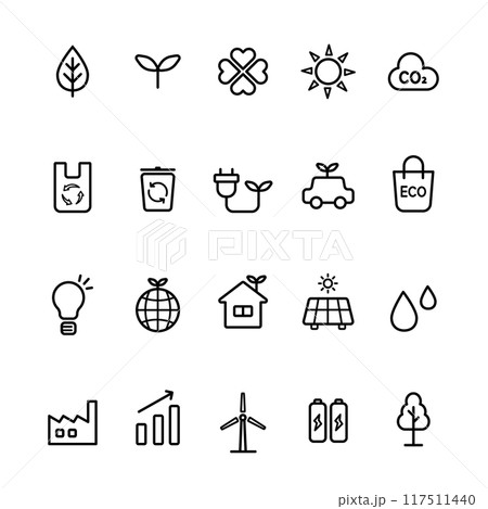 SDGsのアイコン素材集 117511440