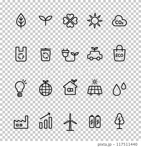 SDGsのアイコン素材集 117511440