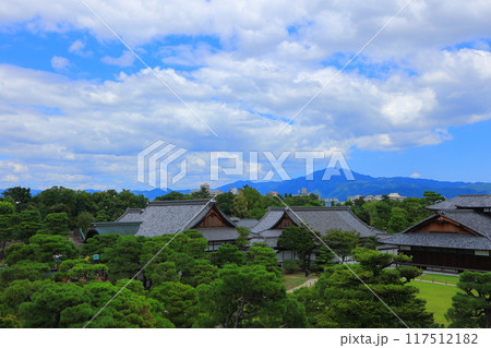 京都府 京都市 元離宮二条城 天守閣跡からの風景 117512182
