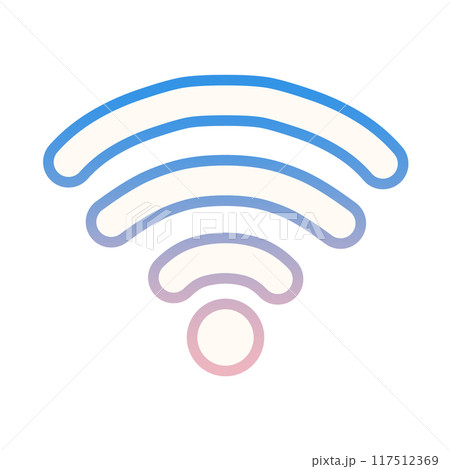グラデーションな電波 117512369