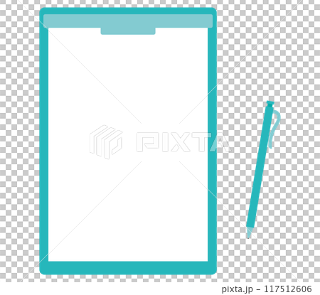 Survey green illustration 117512606