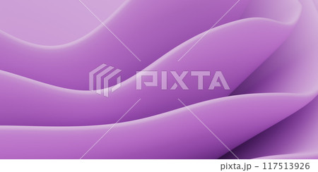 Close up view of lavender flower petals in soft light 3d render illustration Close up view of lavender flower petals in soft light 3d render illustration 117513926
