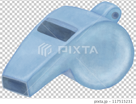 シンプルなホイッスルのイラスト 117515231