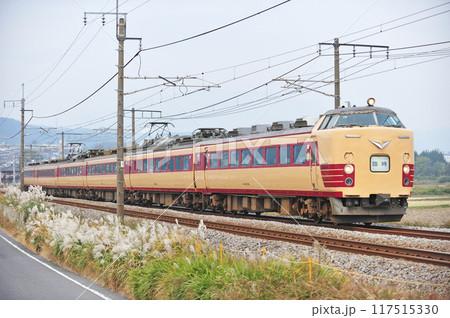 上越線 渋川ー八木原 JR東日本 485系 T18編成(新潟) 臨時 上越線 渋川ー八木原 JR東日本 485系 T18編成(新潟) 臨時 117515330