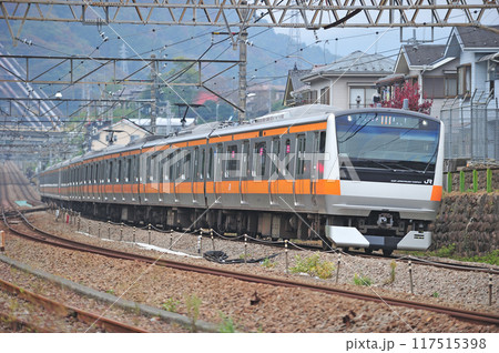 中央本線 上野原 JR東日本 E233系0番台 H47編成(豊田) 中央本線 上野原 JR東日本 E233系0番台 H47編成(豊田) 117515398