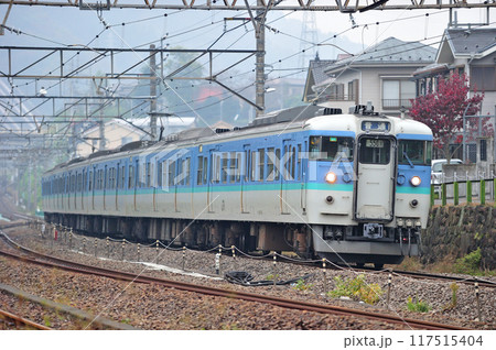 中央本線　上野原　JR東日本　115系　C7編成（長野） 117515404