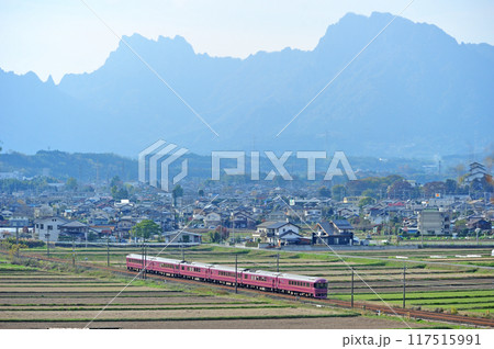 信越本線　磯部ー安中　JR東日本　485系　TG01編成（高崎）　華 117515991