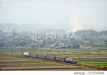 信越本線　磯部ー安中　JR東日本　EF65-501+旧客+EF64-38（高崎） 117515994