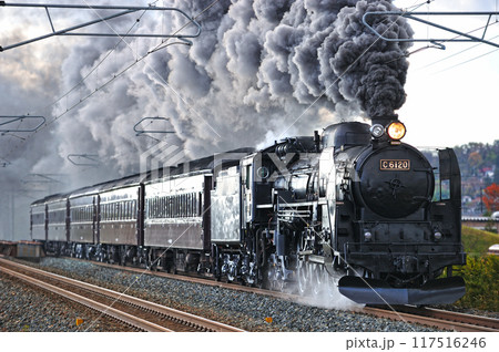 東北本線　前沢ー陸中折原　JR東日本　C61-20＋旧客（高崎） 117516246