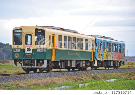 ひたちなか海浜鉄道 那珂湊ー中根 キハ3712+キハ37100-03 ひたちなか海浜鉄道 那珂湊ー中根 キハ3712+キハ37100-03 117516714