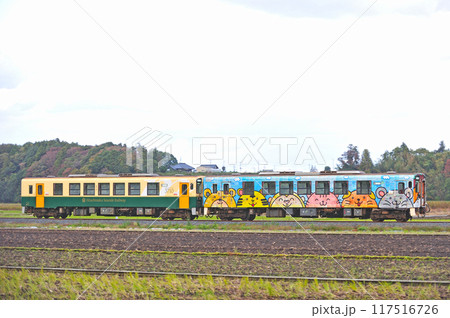 ひたちなか海浜鉄道　中根ー那珂湊　キハ37100-03+キハ3712 117516726