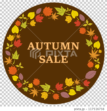 イラスト素材:秋イラスト AUTUMN SALE 円 イラスト素材:秋イラスト AUTUMN SALE 円 117516738