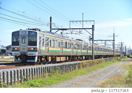 高崎線 行田ー熊谷 JR東日本 211系 A36編成(高崎) 高崎線 行田ー熊谷 JR東日本 211系 A36編成(高崎) 117517163