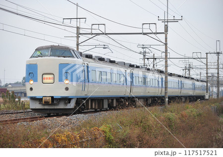 東北本線　栗橋ー東鷲宮　JR東日本　183系　マリ31編成（幕張）　修学旅行 117517521