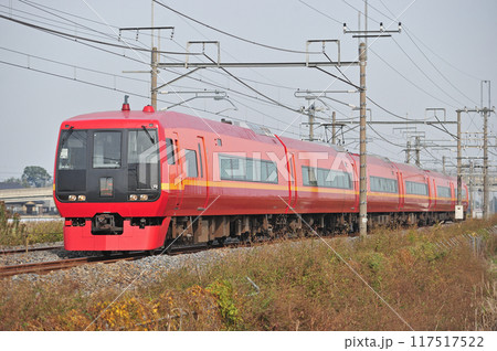 東北本線　栗橋ー東鷲宮　JR東日本　253系1000番台　OM-N01編成（大宮）　日光　きぬがわ 117517522