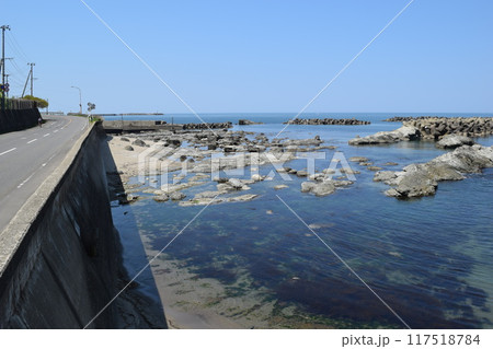 湯野浜海岸 山形県庄内 117518784