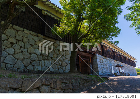 愛媛県松山市 日本100名城 松山城 二ノ丸史跡庭園入口 愛媛県松山市 日本100名城 松山城 二ノ丸史跡庭園入口 117519001