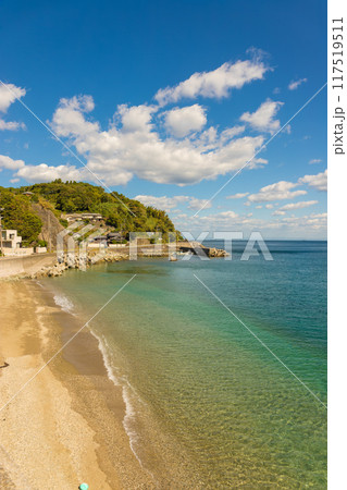 臼杵の海と青空(大分県臼杵市) 臼杵の海と青空(大分県臼杵市) 117519511
