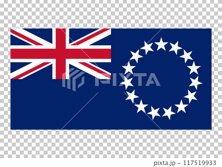 國旗庫克群島 117519933