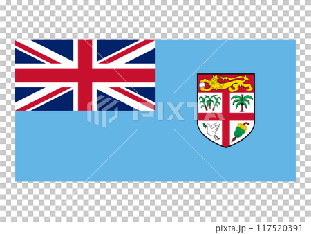 National flag Fiji 117520391