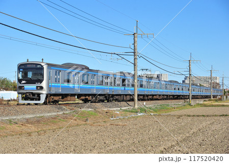 川越線 南古谷ー川越 東京臨海高速鉄道 70-000形 3編成 川越線 南古谷ー川越 東京臨海高速鉄道 70-000形 3編成 117520420