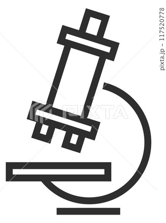 Microscope icon. Science symbol. Lab research sign 117520778