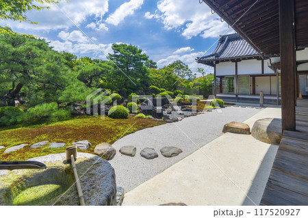 夏の京都 妙満寺 庭園「雪の庭」 夏の京都 妙満寺 庭園「雪の庭」 117520927