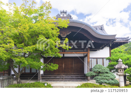 夏の京都　妙満寺　大玄関 117520953