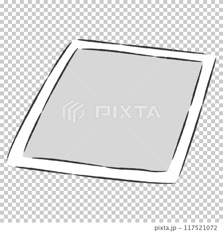 ペットシーツの手描きイラスト 117521072