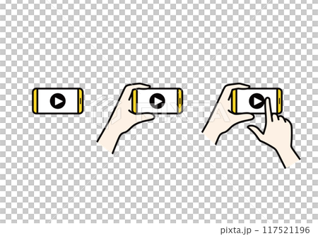 Video playback on smartphone Video playback on smartphone 117521196