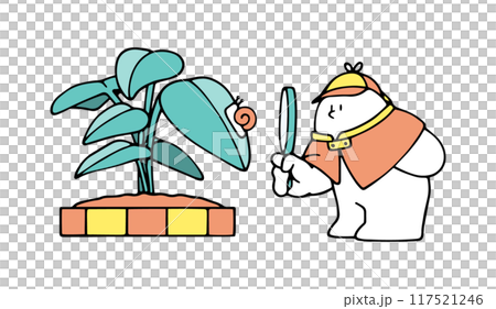 偵探觀察蝸牛 偵探觀察蝸牛 117521246