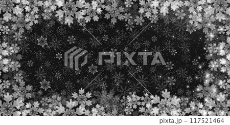 雪 クリスマス 冬 光 背景 雪 クリスマス 冬 光 背景 117521464