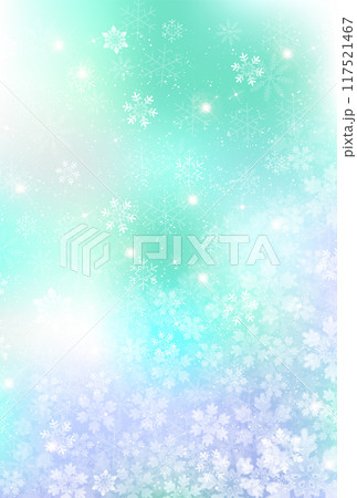 雪　クリスマス　冬　光　背景 117521467