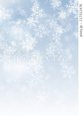 雪　クリスマス　冬　光　背景 117521476