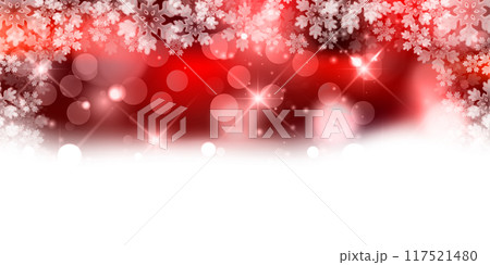 雪 クリスマス 冬 光 背景 雪 クリスマス 冬 光 背景 117521480