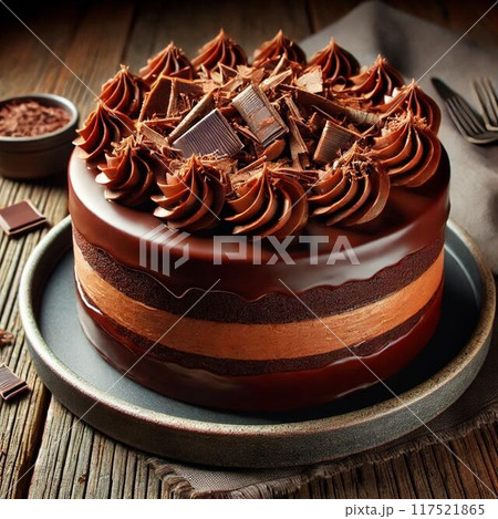 チョコレートケーキ 117521865