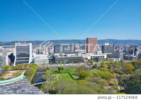 【和歌山城より和歌山市内を一望】 和歌山県和歌山市 【和歌山城より和歌山市内を一望】 和歌山県和歌山市 117524068