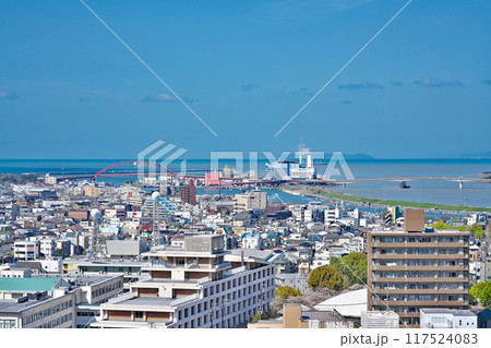 【和歌山城より和歌山市内を一望】 和歌山県和歌山市 【和歌山城より和歌山市内を一望】 和歌山県和歌山市 117524083