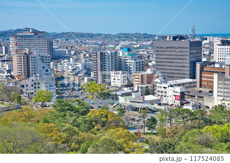 【和歌山城より和歌山市内を一望】 和歌山県和歌山市 117524085