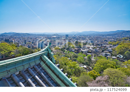 【和歌山城より和歌山市内を一望】 和歌山県和歌山市 【和歌山城より和歌山市内を一望】 和歌山県和歌山市 117524099
