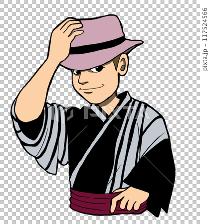 man in yukata 117524566
