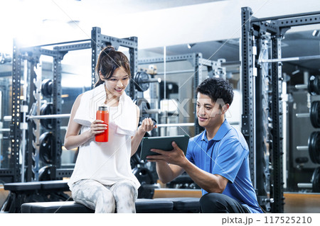 パーソナルトレーニング　カウンセリング 117525210