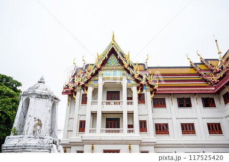 Wat Hong is landmark in Thailand 117525420