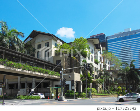 躍動するフィリピン - マニラ・マカティの中心街 　都市景観（2024年5月） 117525542