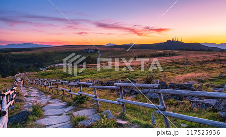 美ヶ原・夕景 117525936