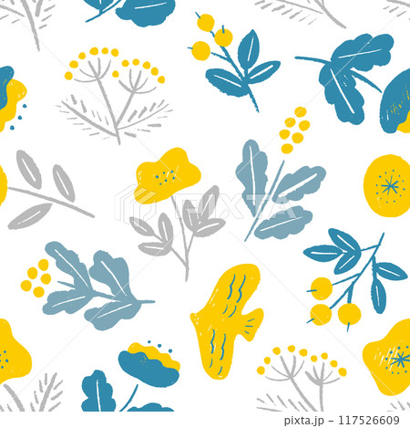 北欧風シームレスパターン 117526609