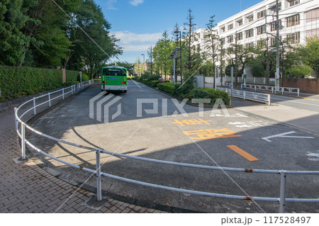東京都渋谷区、都営バスの回転場 東京都渋谷区、都営バスの回転場 117528497