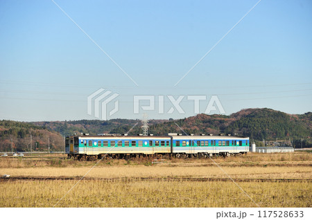 久留里線 東横田ー横田 JR東日本 キハ37-1003+キハ38-3(幕張) 久留里線 東横田ー横田 JR東日本 キハ37-1003+キハ38-3(幕張) 117528633