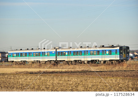 久留里線 横田ー東横田 JR東日本 キハ38-1001+キハ38-4(幕張) 久留里線 横田ー東横田 JR東日本 キハ38-1001+キハ38-4(幕張) 117528634