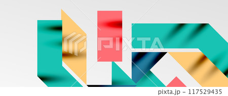 Minimal composition abstract lines and triangles background. Vector Illustration For Wallpaper, Banner, Background, Card, Book Illustration, landing page Minimal composition abstract lines and triangles background. Vector Illustration For Wallpaper, Banner, Background, Card, Book Illustration, landing page 117529435